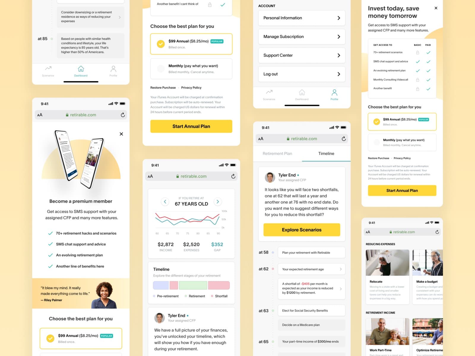 Retirable — Fintech case study